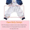 2pcs Cotton Dog Nightclothes,pet Clothes Sleepwear for Dogs Puppy -l