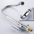 360rotatable Flexible Chrome Rinsing Shower Swivel Kitchen Tap Brass