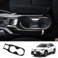 For Toyota Rhd Drive Car Central Control Water Cup Frame Black