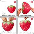 3d Strawberry Paper Lanterns Hanging Decoration Party Supplies