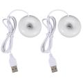 White Donut Humidifier Usb Office Desktop Mini Humidifier Portable