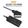 1080p Scart to Hdmi Compatible Video Audio Upscale Converter Adapter