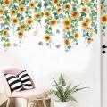 Diy Wall Sticker Flower Scandinavian Wallpaper Sticker Peelable