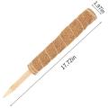 45cm Plant Support Totem Pole Coir Moss Stick for Creepers Plant 5pcs