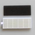 Rubber Main Side Brush Hepa Filter for Ilife A7 A9s Sweeper Parts