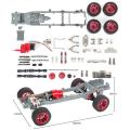Metal Chassis D12 Upgrade D12k 1:10 2wd Rc Car Kit for Kids Toy,1