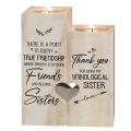 Double-sided Printed Candle Holder-birthday Gift for Best Friend