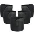 Fabric Pots Container, 5 Pack 3 Gallon Plant Grow Bags