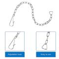 10 Pieces Stainless Steel Toilet Lift Chain Fits Most Toilet Flappers