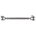 304 Stainless Steel Rigging Screw Closed Body Jaw Turnbuckle 7/32"
