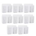 8 Pcs Self-adhesive Phone Charging Brackets Holders for Bedside Wall