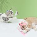 Head-mounted Cat Toys Self-hey Interacting Pet Toy Spring Feather B