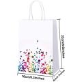 20 Pieces Multicolor Bronzing Paper Bags Kraft Paper Bag Gift Bags