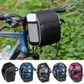 New Handlebar Bag Bicycle Bags Frame Pannier Bag Shoulder Bag Bike ,b