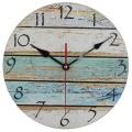 Wall Clock,vintage Round Coastal Nautical Clock Decorative for Home