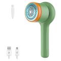 Fabric Lint Shaver,fuzz Remover,1 Sets Of Blades, Brushes,light Green