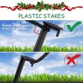 Inflatable Plastic Stakes 5.7 Inch for Inflatables Garden 12 Pieces