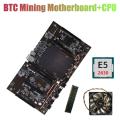 X79 H61 Btc Miner Motherboard with E5 2630 Cpu+recc 4g Ddr3