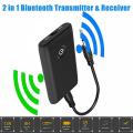 Bluetooth Audio Adapter with 3.5mm Audio Cable Jack for Pc/tv/speaker