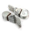 100x Silver Tone Wire Loop Diy Insertion Hand Machine Sewing Tool