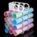 15hole Acrylic Storage Rack,for Vinyl Rolls,for Home and Office,white