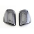 1 Pair Abs Carbon Fiber Rear View Mirror Cover for Toyota Corolla