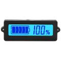 Blue Back-light Lcd Battery Capacity Monitor Dc 8-63v