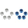 Litepro 5pcs Bicycle Wheel Bolt for Crankset Bike Parts Blue