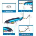 Propeller Luya Bait Fishing Tool Accessories Clear Blue