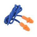 10 Pcs Ear Plugs - Hearing Protection Muffs with Cord Blue Orange