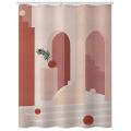 Shower Curtain Abstract Pattern Shower Curtain Bathroom Decoration