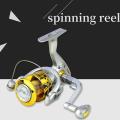 Yumoshi Fishing Reel 5.5:1spinning Fishing Reel Double Brake E