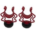 2pcs Universal Microphone Wavy Shock Mount Adapter Plastic