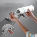 Stainless Steel Paper Towel Rack Wall Mounted for Bathroom Kitchen-a