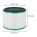 True Air Purifier Hepa Filter for Dyson Pure Cool Link Dp01 Dp03