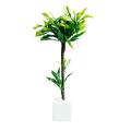 For 1:12 1/6 Dollhouse Miniature Cute Green Plant Pot Simulation