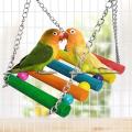 13 Packs Bird Swing Toys,parrot Chewing Hanging Perches with Bell