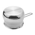 Heating Pot Warmer Pan Small Saucepan Cheese Pot with Pour Spouts