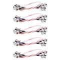 5pcs Rf Adapter Cable Bnc Male to Bnc Male Plug Connector (100cm)