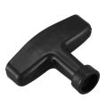 Replacement Recoil Starter Pull Handle Grip Black for Motor