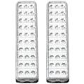 2x Led Emergency Light Flashlight Mini 30 Led 2 Mode