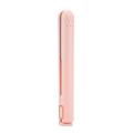 Mini Hair Straightener for Straight and Curling for Students Pink