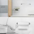 Wall Mounted Aluminum Paper Towel Rack for Kitchen, Bathroom, Toilet