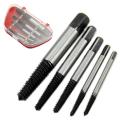 5pc Damaged Screw Extractor Out Set Bolt Stud Tool Kit 3mm- 18mm