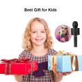 2 Pack Wireless Bluetooth Karaoke Microphone for Kids, Portable