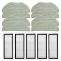 13pcs Filter Mop Cloth Washable for 360 X90 X95 Household Cleaning