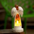 Fairy Statue Garden Ornament Resin Craft Angel Statue Candle Holder