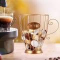 Coffee Pod Holders,coffee Creamer Container Metal Storage Holder