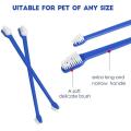 50 Piece Cat Dog Pet Toothbrush Set for Safe Dog Cat Dental Care