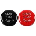 Start Stop Engine Button Push Ignition Switch Cover for Bmw (red)